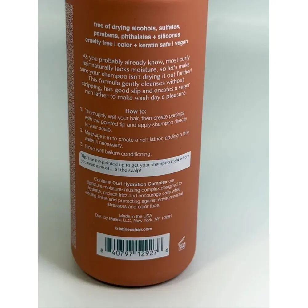 Kristin Ess Moisture Rich Curl Shampoo 10 oz.